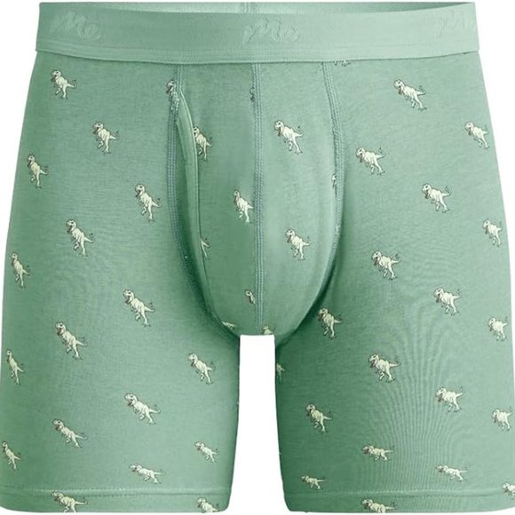 MeUndies Men's Prints Boxer Brief w Fly 100% Cotton Large set of four - Picture 5 of 7